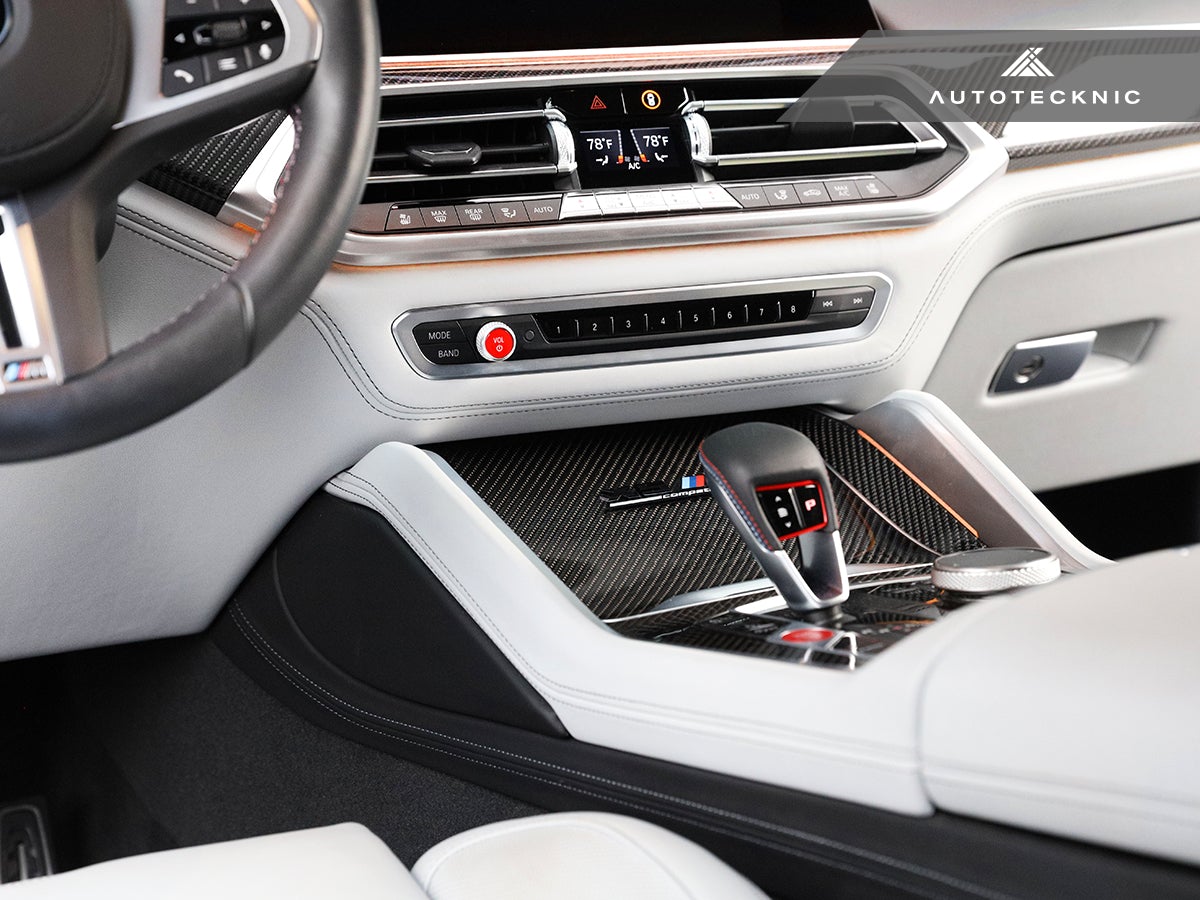 Botón de volumen de audio rojo brillante de AutoTecknic - G42 Serie 2 Coupé