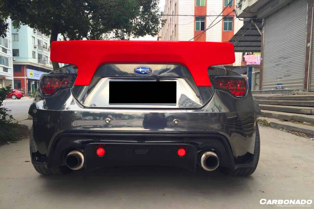 Carbonado 2012-2020 Scion FRS & Toyota GT86 & Subaru BRZ RBY2 Style Trunk Spoiler