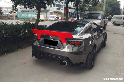 Carbonado 2012-2020 Scion FRS & Toyota GT86 & Subaru BRZ RBY2 Style Trunk Spoiler