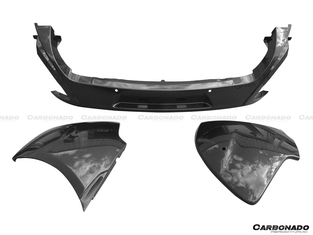Carbonado 2014-2017 McLaren 650S OEM Style Carbon Fiber Rear Bumper