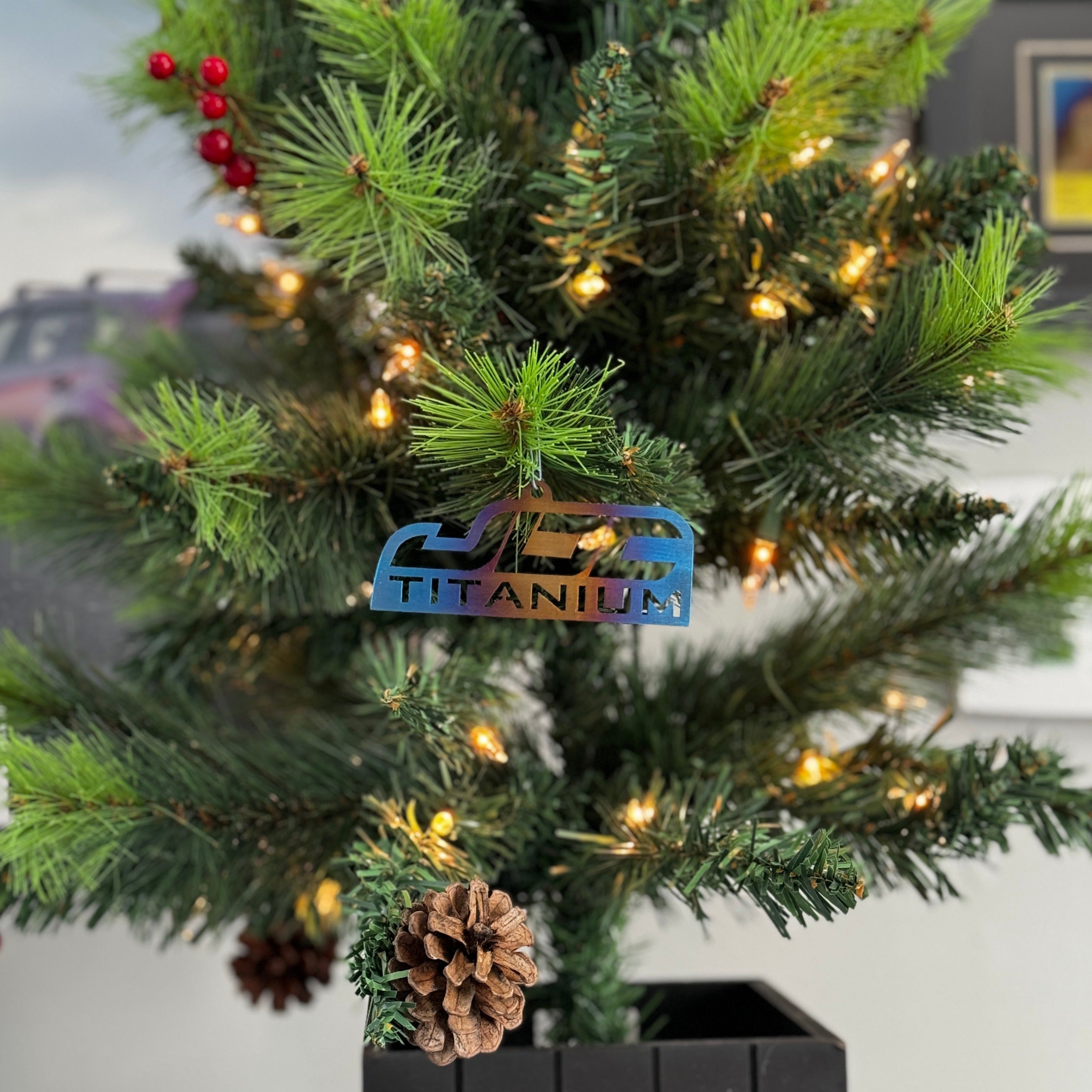 JDC Titanium Holiday Ornaments