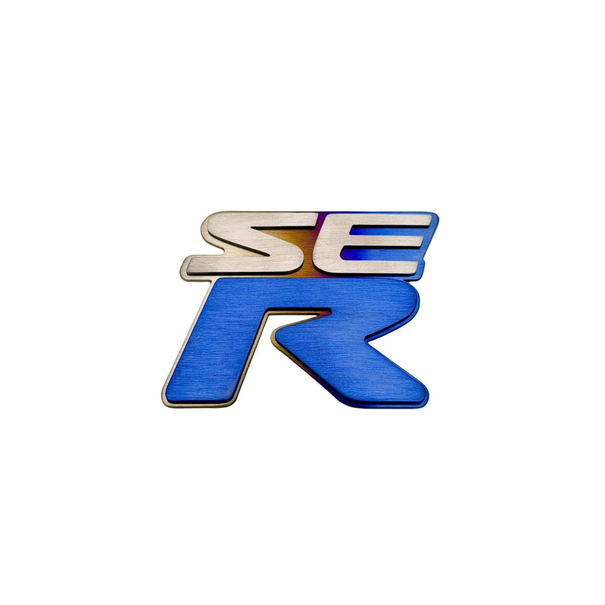 JDC Titanium "SE-R" Badge