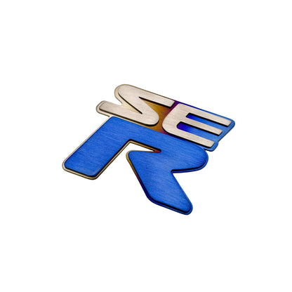 JDC Titanium "SE-R" Badge