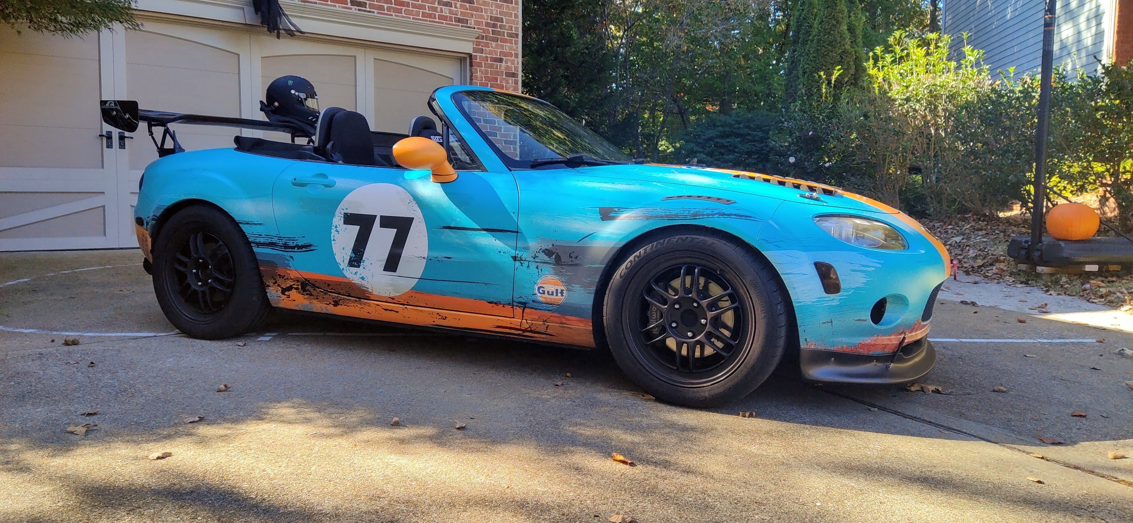APR GTC-200 Carbon Fiber Adjustable Wing (Mazda Miata NC)