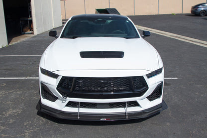 APR Carbon Fiber Front Wind Splitter (2024+ Ford Mustang GT With Performance Package)
