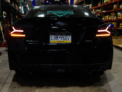 Luces traseras LED OLM Y-Spec (lente transparente, óptica blanca) - WRX/STI 2015-2021