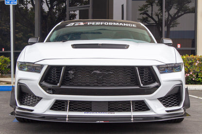 APR Carbon Fiber Front Bumper Canards (2024+ Ford Mustang GT)