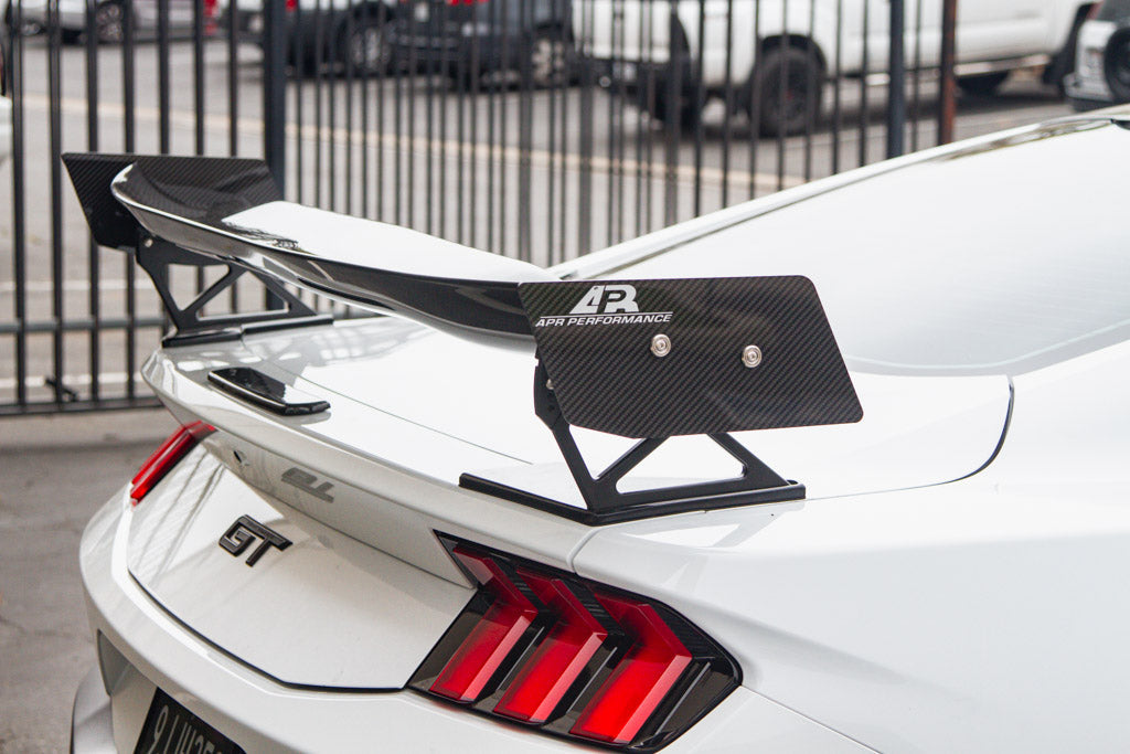 APR GTC-200 Carbon Fiber Adjustable Wing (2024+ Ford Mustang S650)