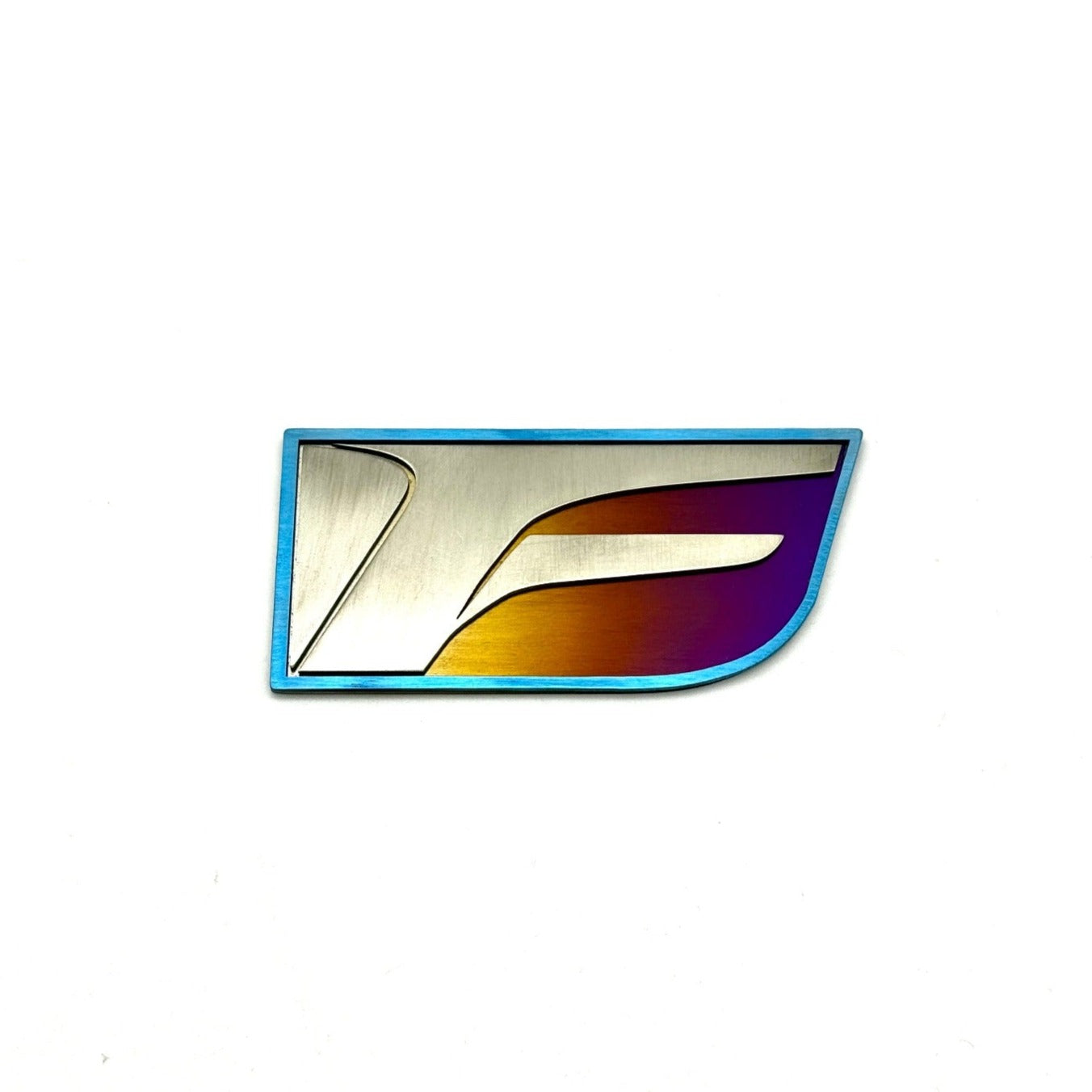 JDC Titanium Lexus "F" Badge (Engine Cover/Fenders/Trunk)