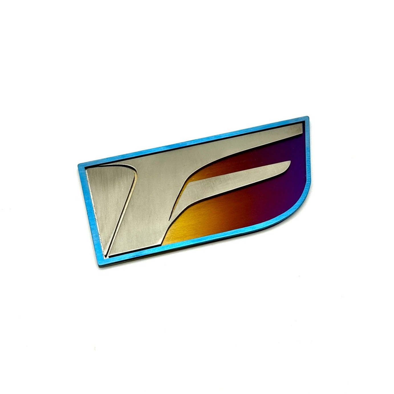 JDC Titanium Lexus "F" Badge (Engine Cover/Fenders/Trunk)