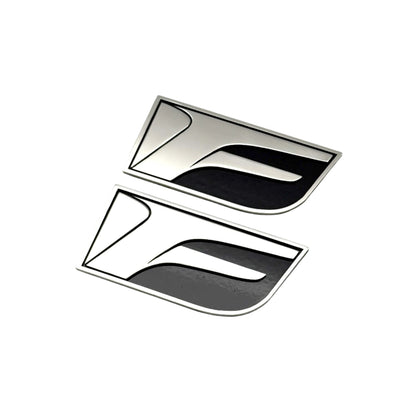 JDC Titanium Lexus "F" Badge (Engine Cover/Fenders/Trunk)