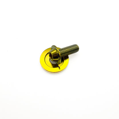 JDC Titanium Flush-Fit Bolt/Washer Kit (M6x1.0)