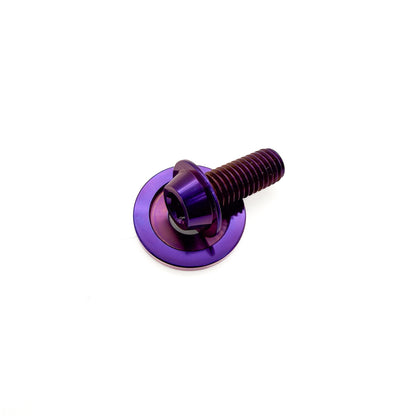 JDC Titanium Flush-Fit Bolt/Washer Kit (M6x1.0)