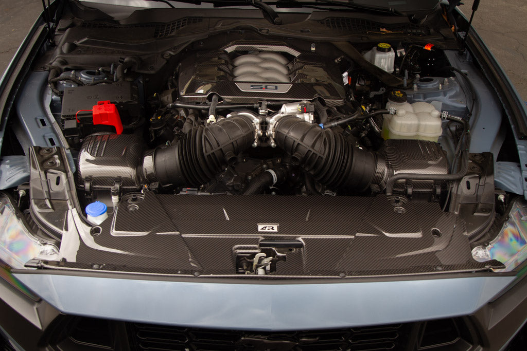 APR Carbon Fiber Cooling Plate (2024+ Ford Mustang S650)
