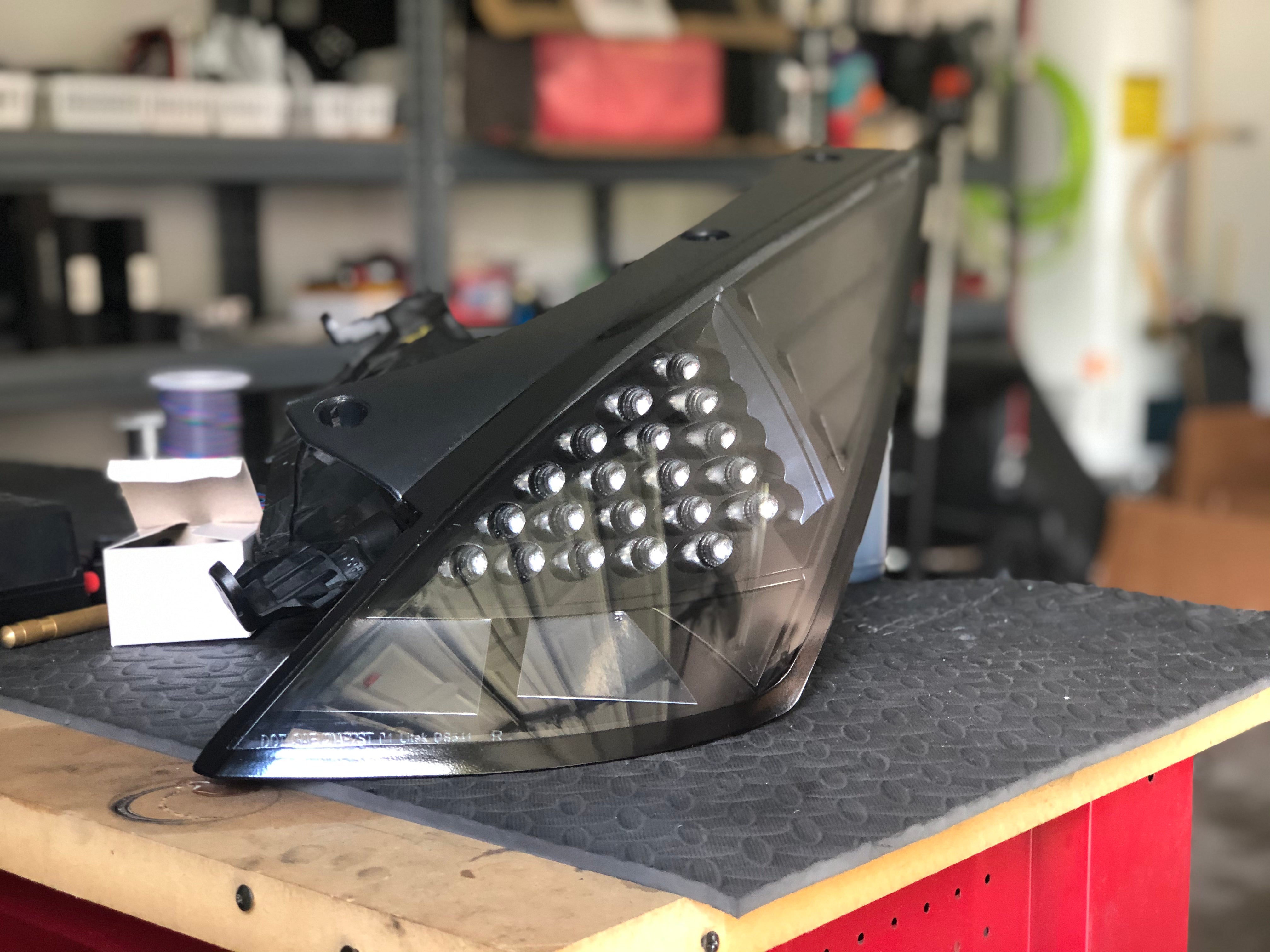 NTXGlow All Black Housing Tail Lights | Nissan 350Z