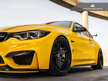 Cubiertas de espejo de carbono seco de repuesto AutoTecknic versión II - F87 M2 Competition | F80 M3 | F82/F83 M4