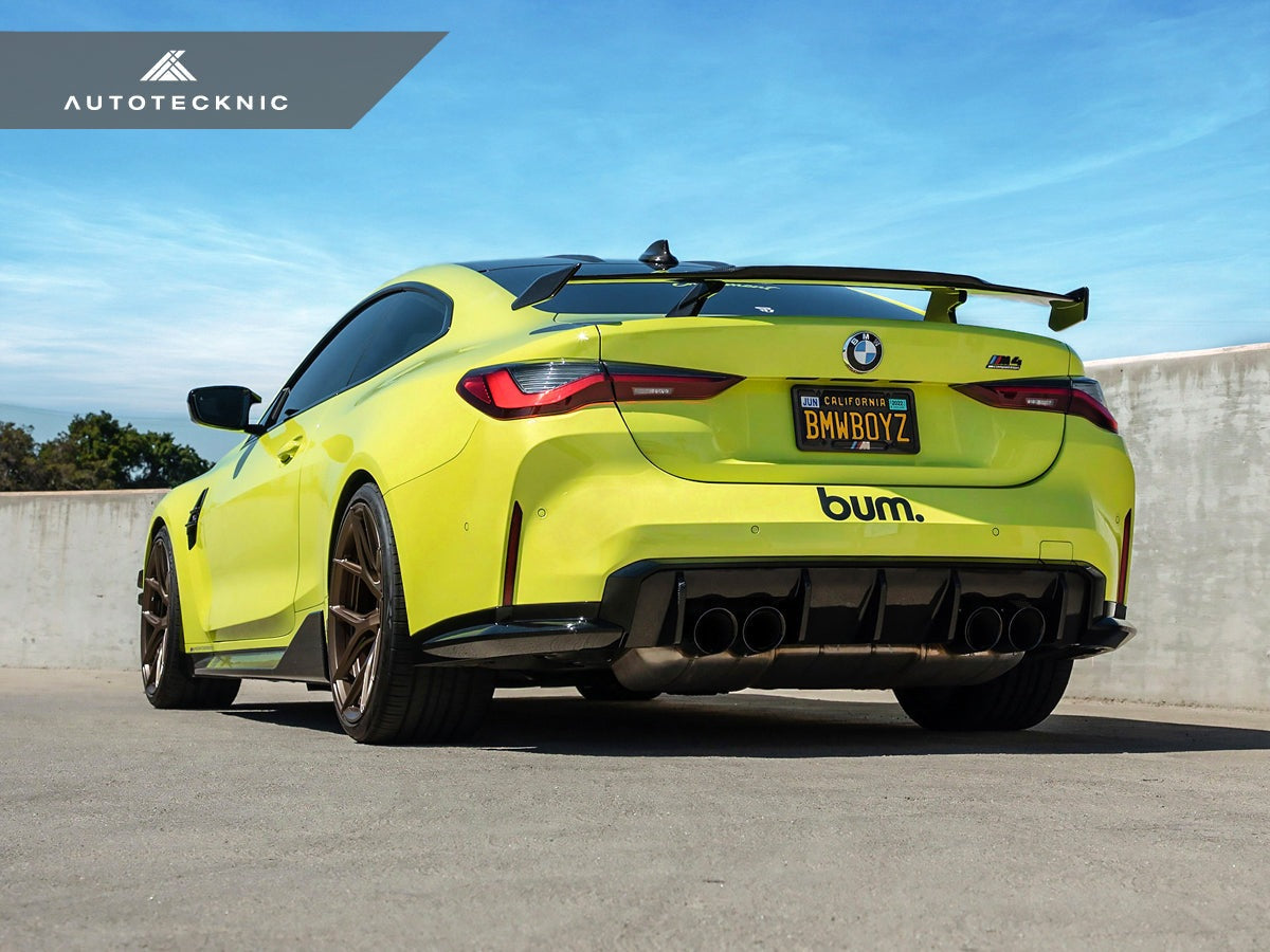 Alerón trasero deportivo de carbono seco AutoTecknic - G80 M3 | G82 M4