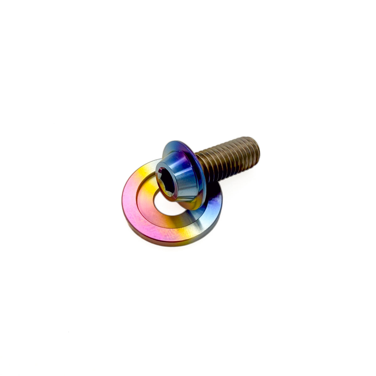 JDC Titanium Flush-Fit Bolt/Washer Kit (M6x1.0)