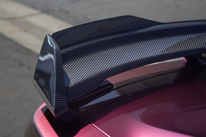 APR Carbon Fiber Spoiler with Gurney (2024+ Ford Mustang S650 Dark Horse)