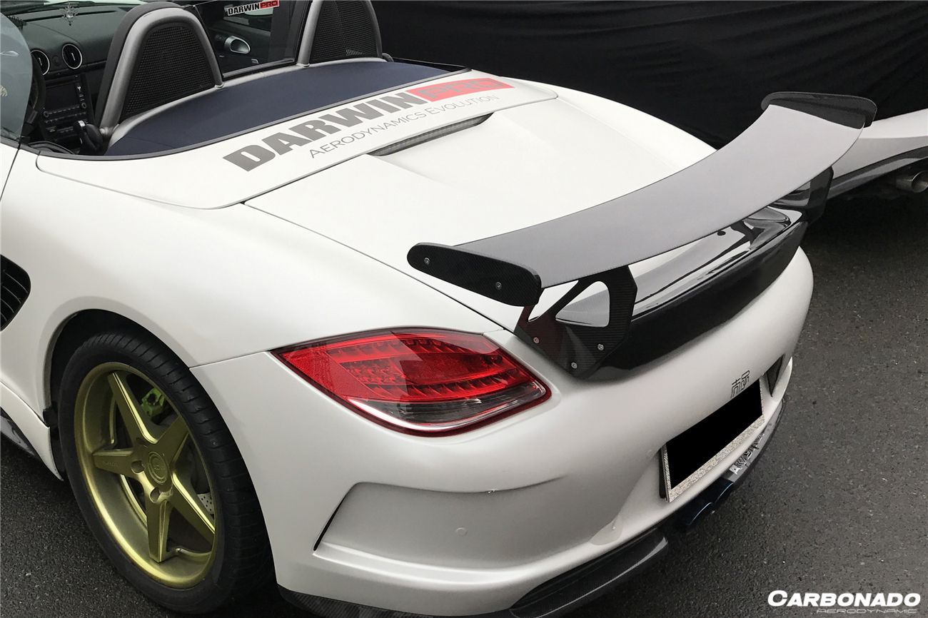 Carbonado 2005-2012 Porsche Cayman  Boxster 987 GT Style Trunk Spoiler