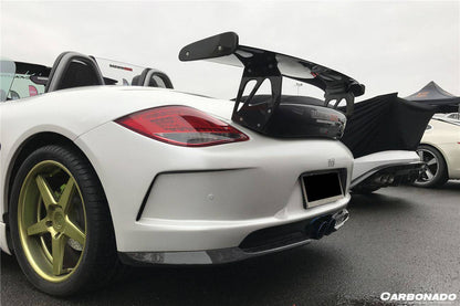 Carbonado 2005-2012 Porsche Cayman  Boxster 987 GT Style Trunk Spoiler