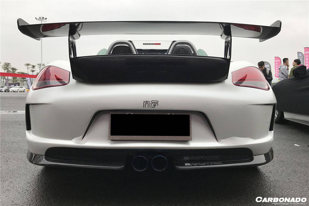 Carbonado 2005-2012 Porsche Cayman  Boxster 987 GT Style Trunk Spoiler