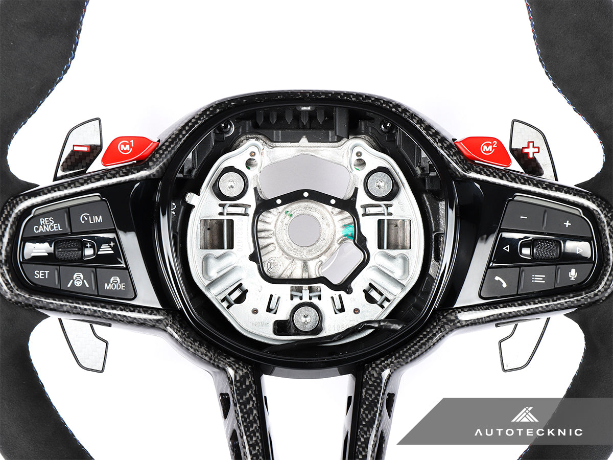 Volante AutoTecknic G8X LCI Alcantara - G8X M2/M3/M4 (ATK-BM-0389-H-ACC)