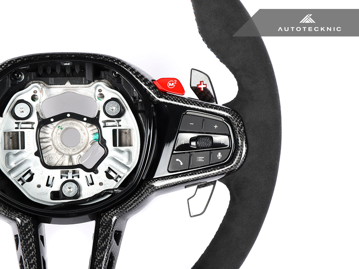 Volante AutoTecknic G8X LCI Alcantara - G8X M2/M3/M4 (ATK-BM-0389-H-ACC)