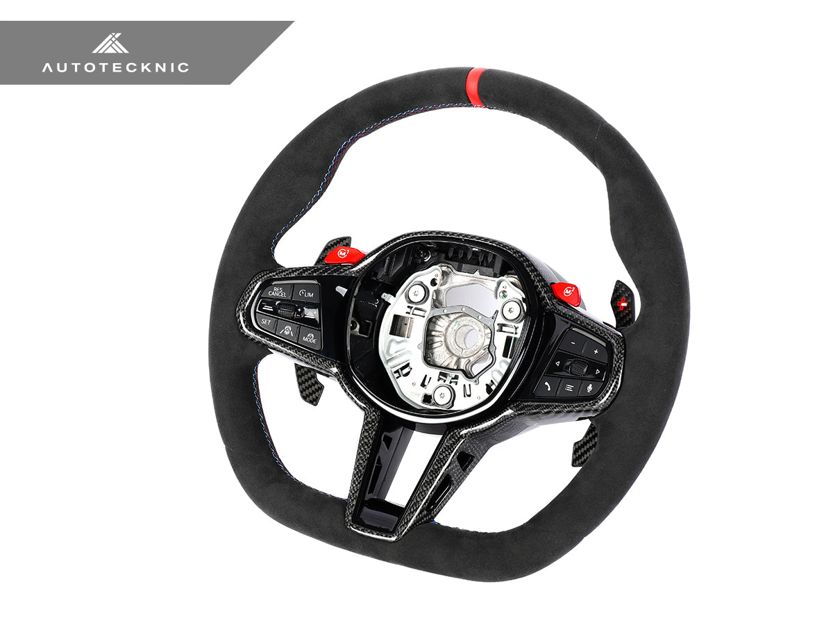 Volante AutoTecknic G8X LCI Alcantara - G8X M2/M3/M4 (ATK-BM-0389-H-ACC)