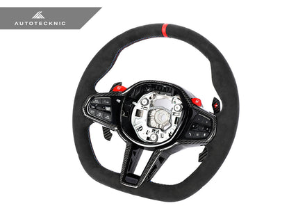 Volante AutoTecknic G8X LCI Alcantara - G8X M2/M3/M4 (ATK-BM-0389-H-ACC)