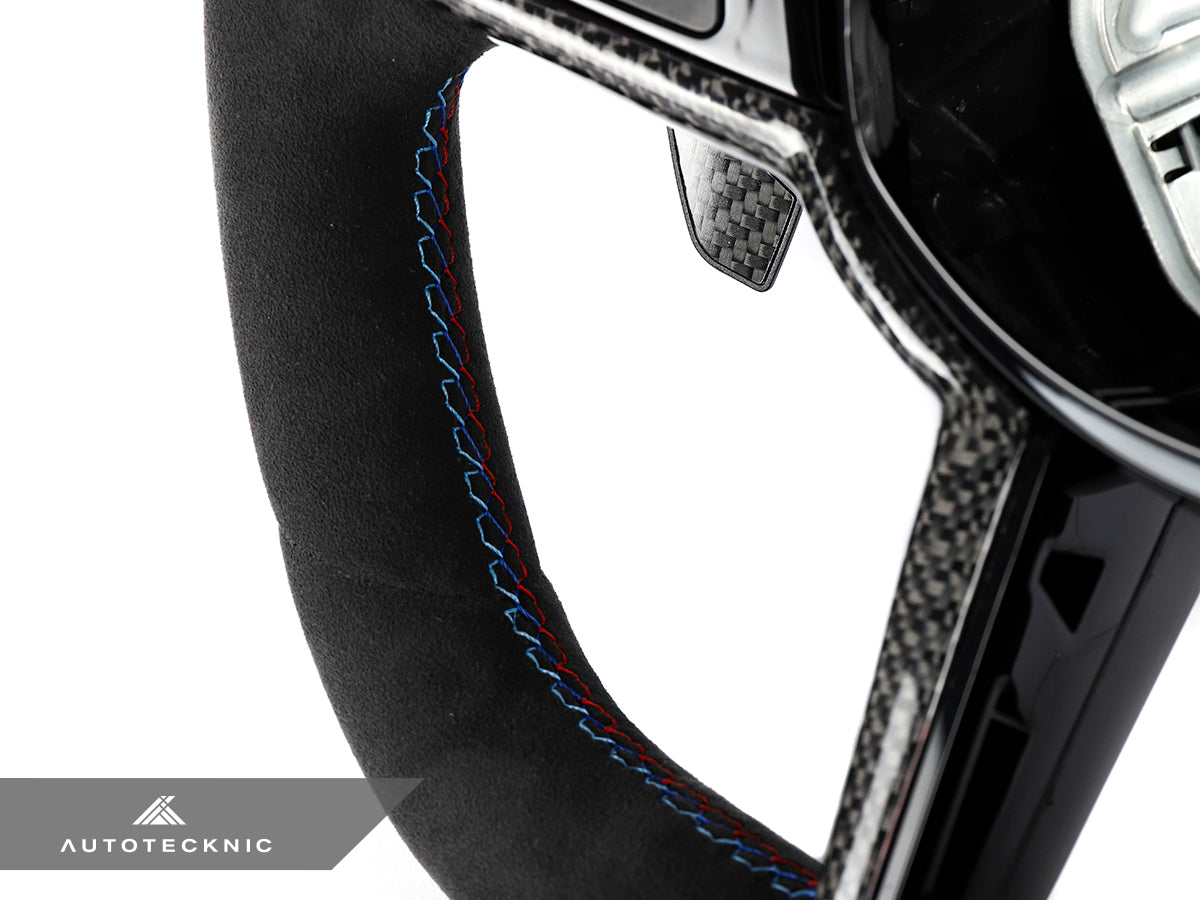Volante AutoTecknic G8X LCI Alcantara - G8X M2/M3/M4 (ATK-BM-0389-H-ACC)