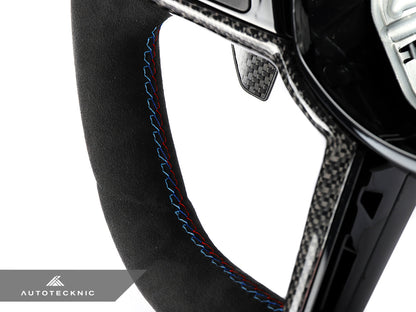 Volante AutoTecknic G8X LCI Alcantara - G8X M2/M3/M4 (ATK-BM-0389-H-ACC)
