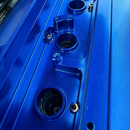 JDC チタン フロントライン ファブリケーション バルブ カバー ハードウェア交換キット (Evo 4-9)