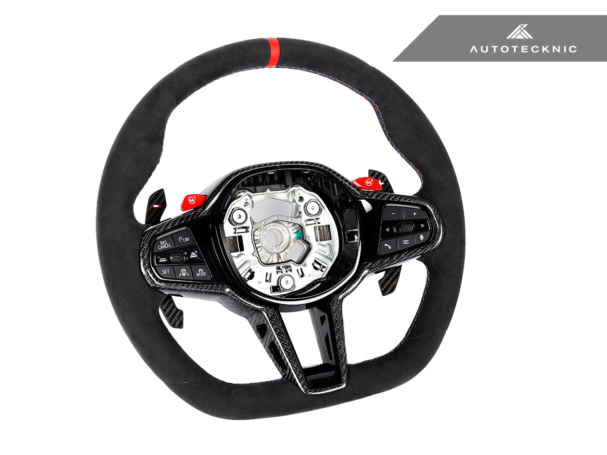 Volante AutoTecknic G8X LCI Alcantara - G8X M2/M3/M4 (ATK-BM-0389-H-ACC)