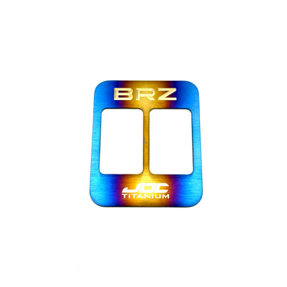 JDC Titanium Heated Seat Control Bezel (13-21 FRS/BRZ/86)