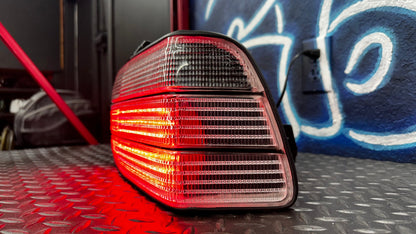 NTXGlow Custom Grid Style Tail Lights (1992-1999 BMW 3 Series Coupe E36) - 3
