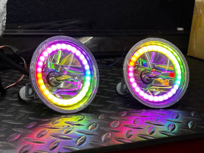 NTXGlow RGB Fog Light | 2013-2014 Ford Mustang