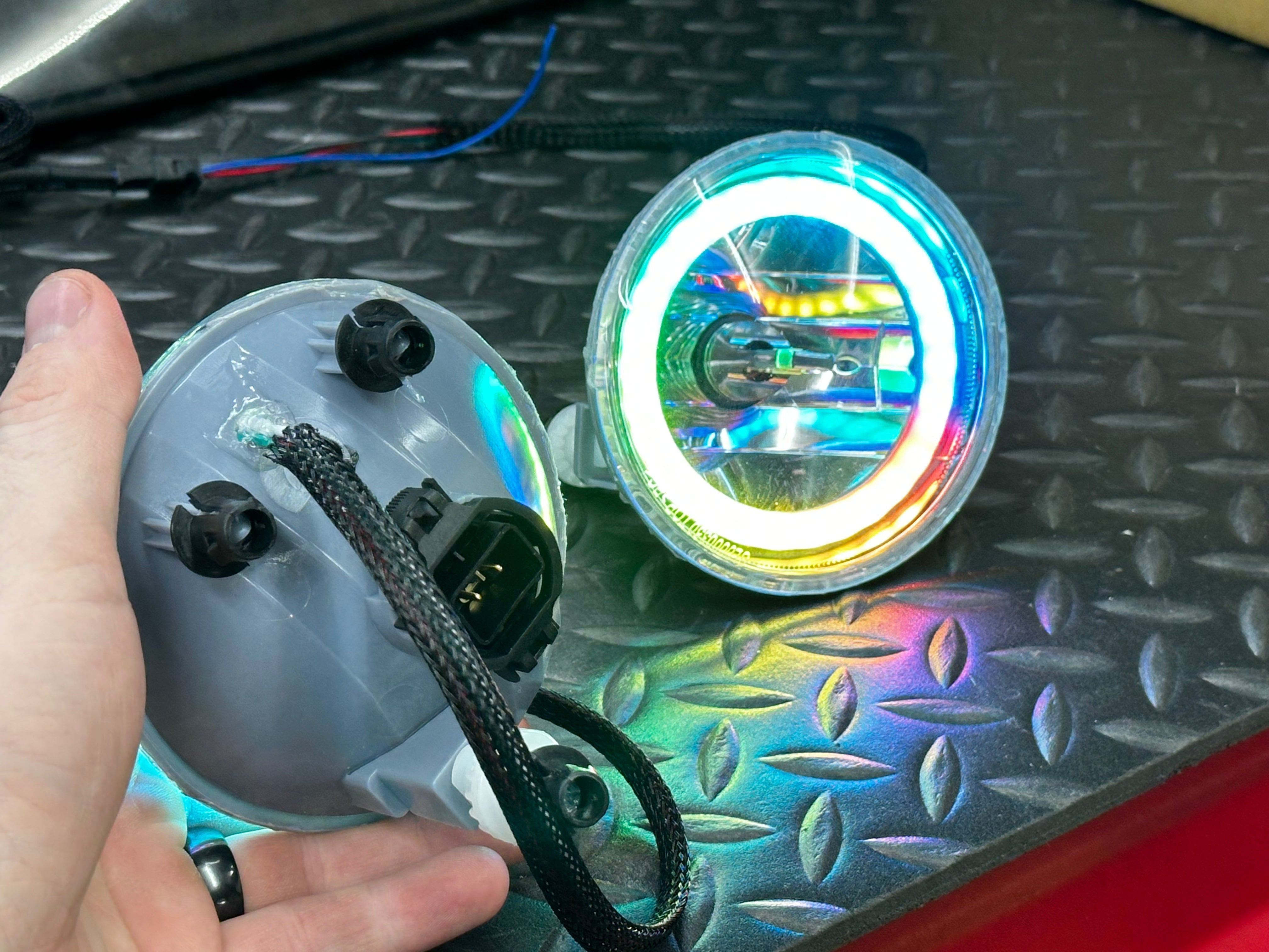 NTXGlow RGB Fog Light | 2013-2014 Ford Mustang