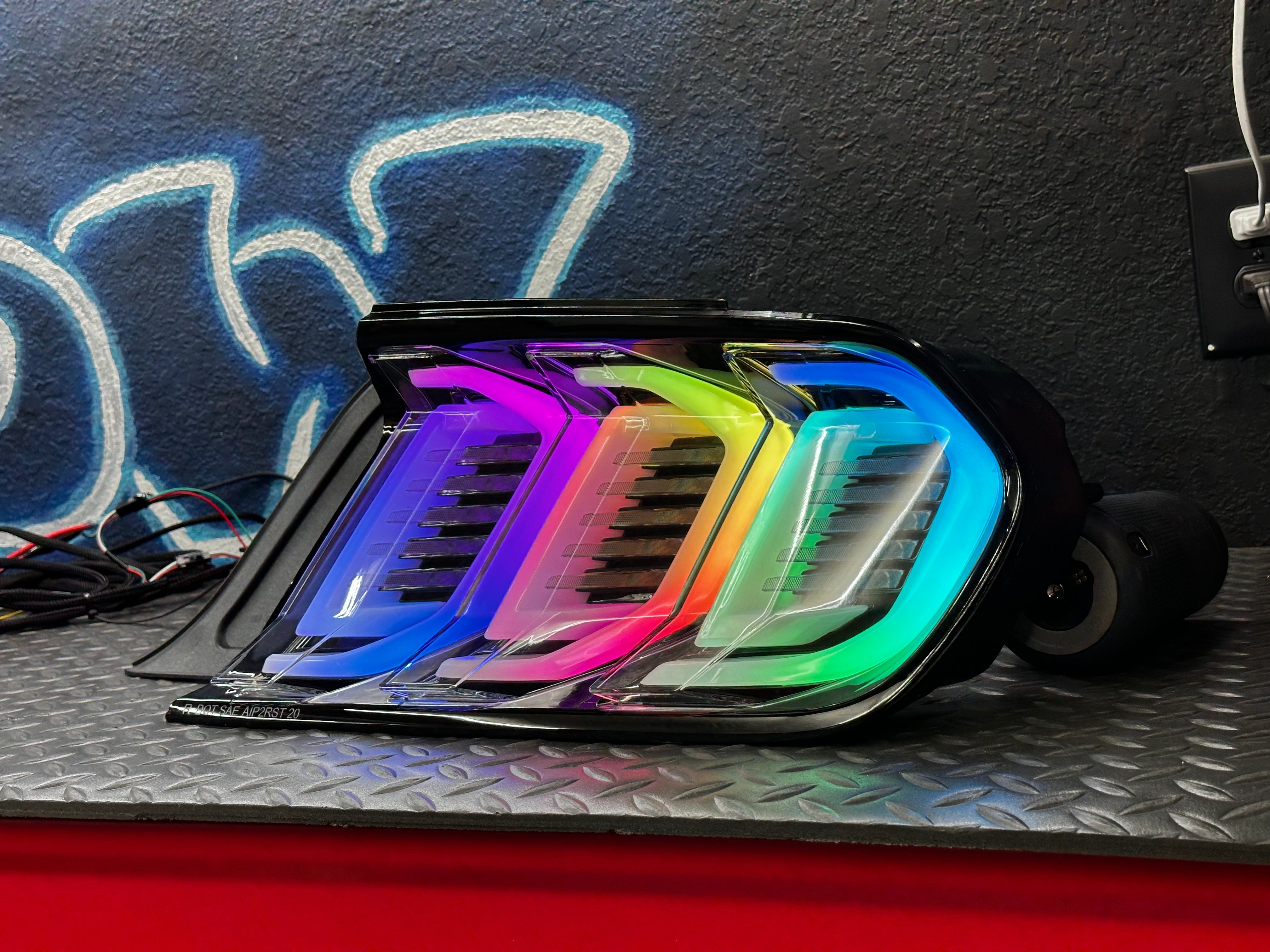 NTXGlow RGB Tail Lights | 2015-2023 Ford Mustang - 6