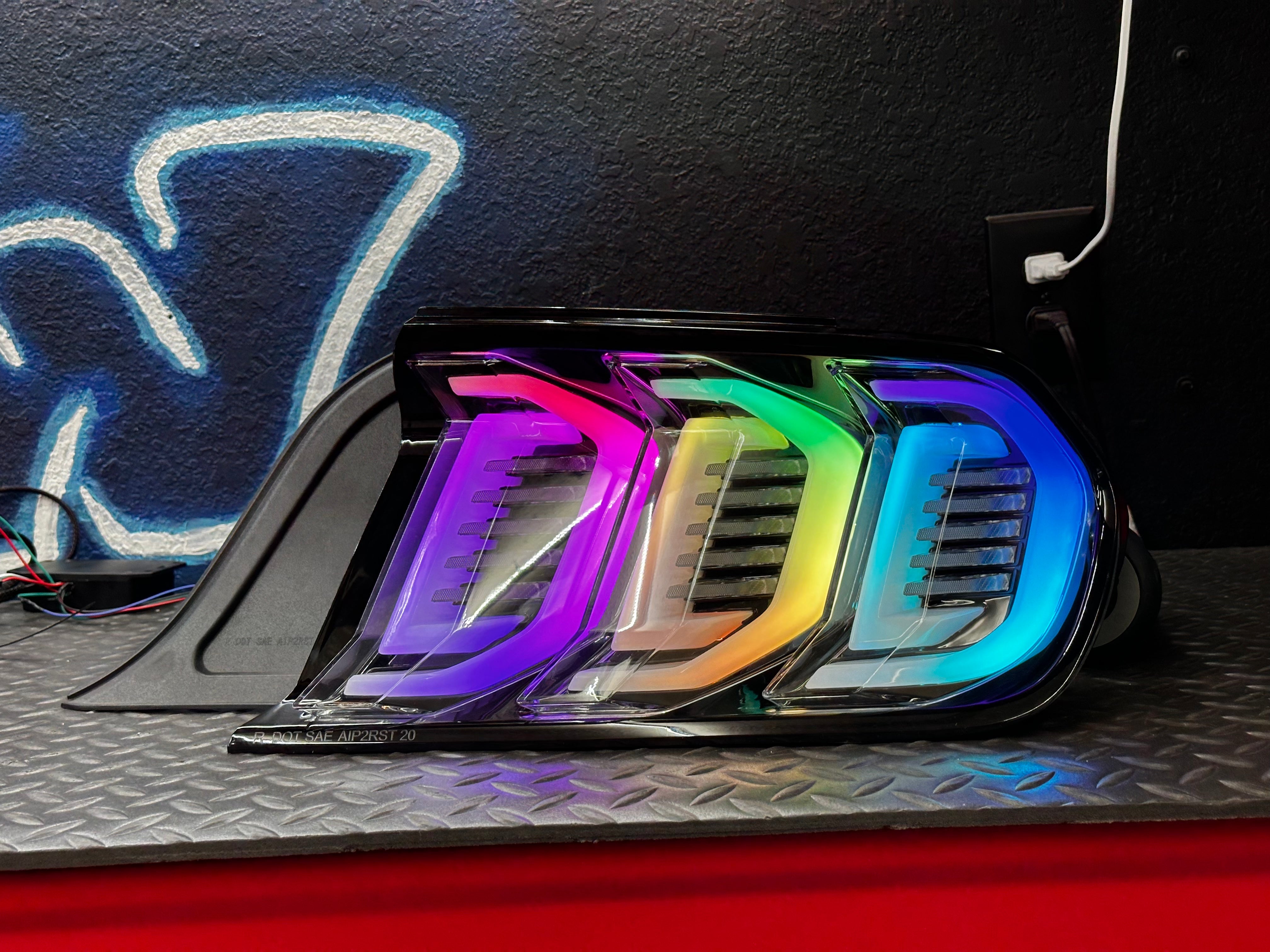NTXGlow RGB Tail Lights | 2015-2023 Ford Mustang - 7