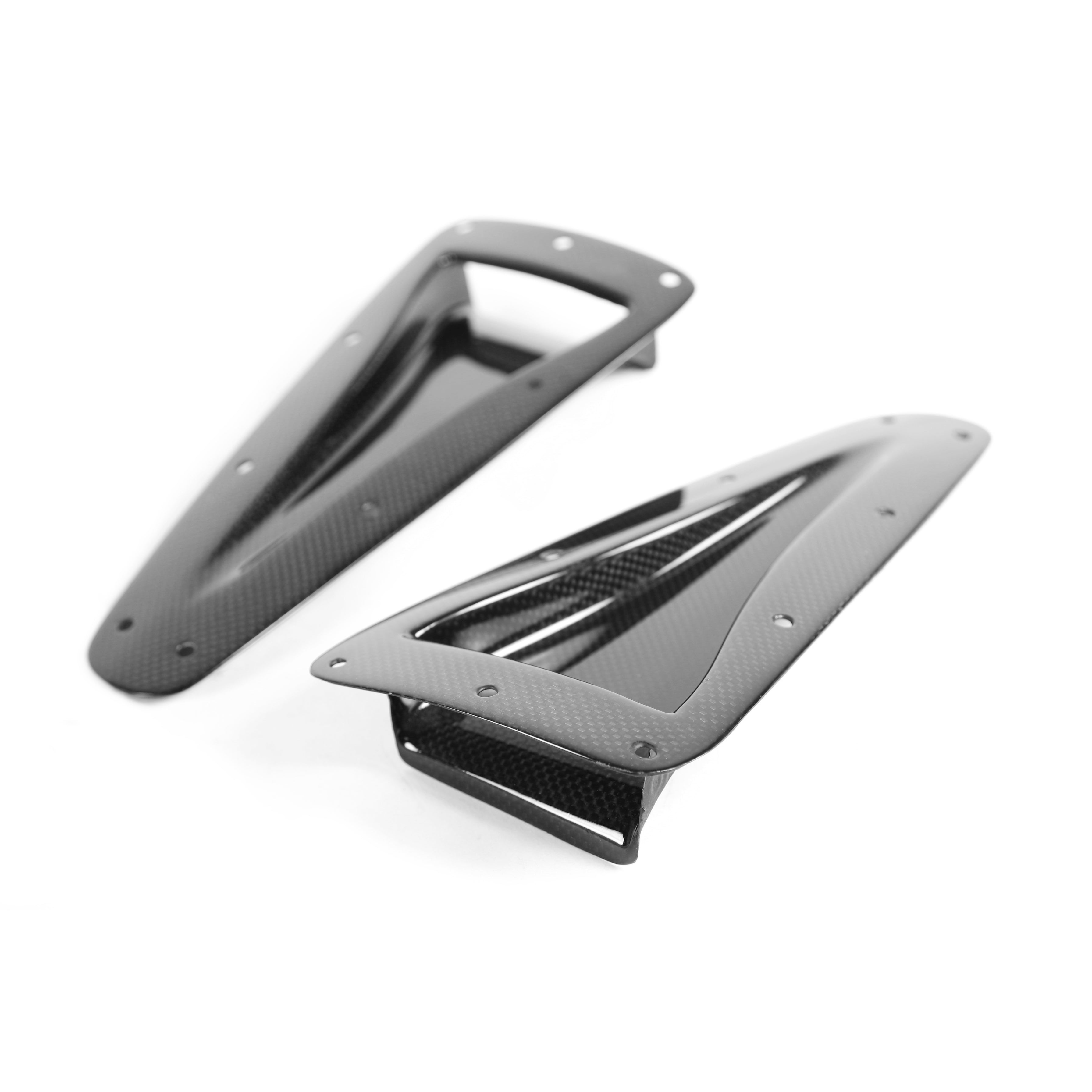 APR Carbon Fiber Universal Fitment Curved NACA Ducts
