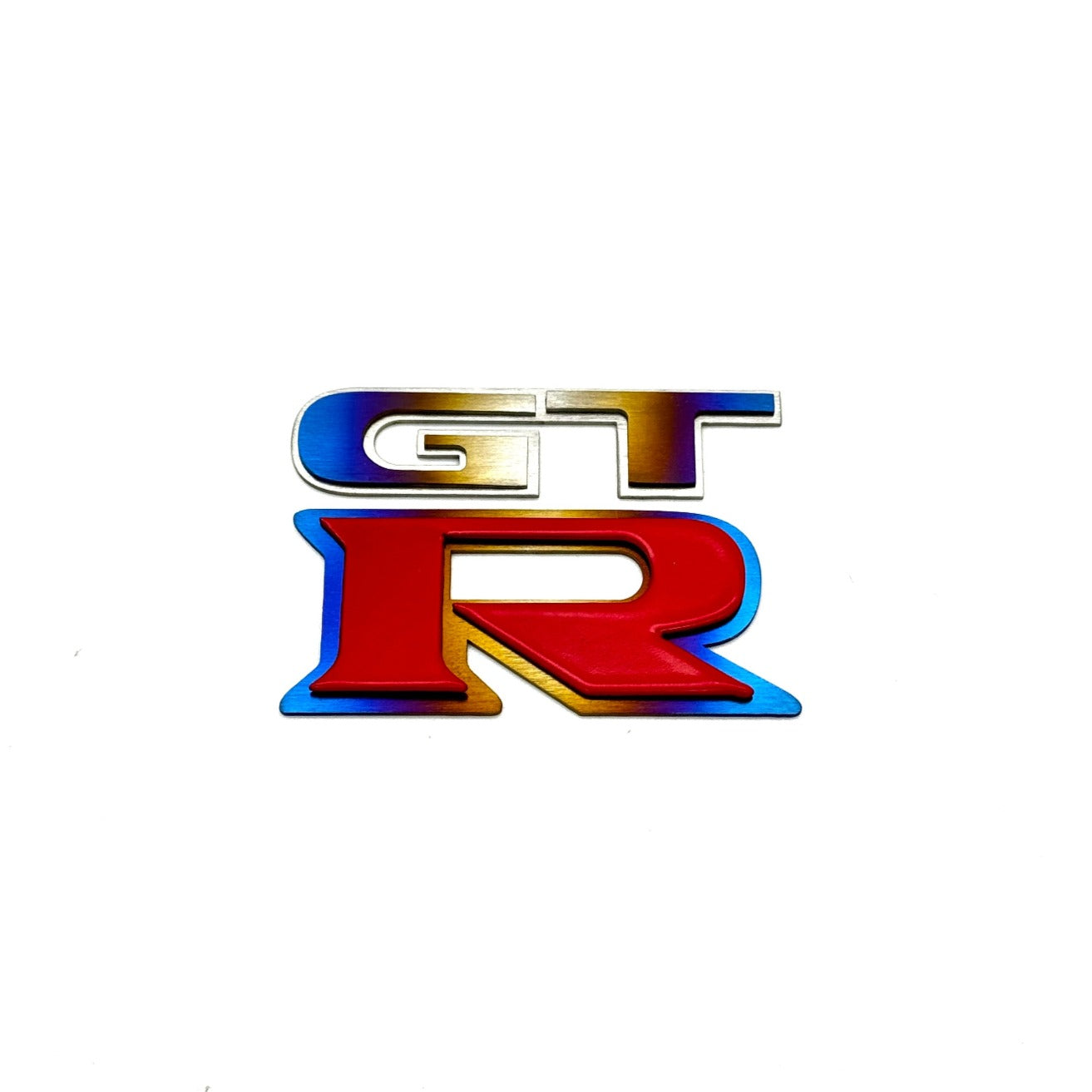 JDC Titanium "GT-R" Front Grill Badge (09+ R35 GT-R)