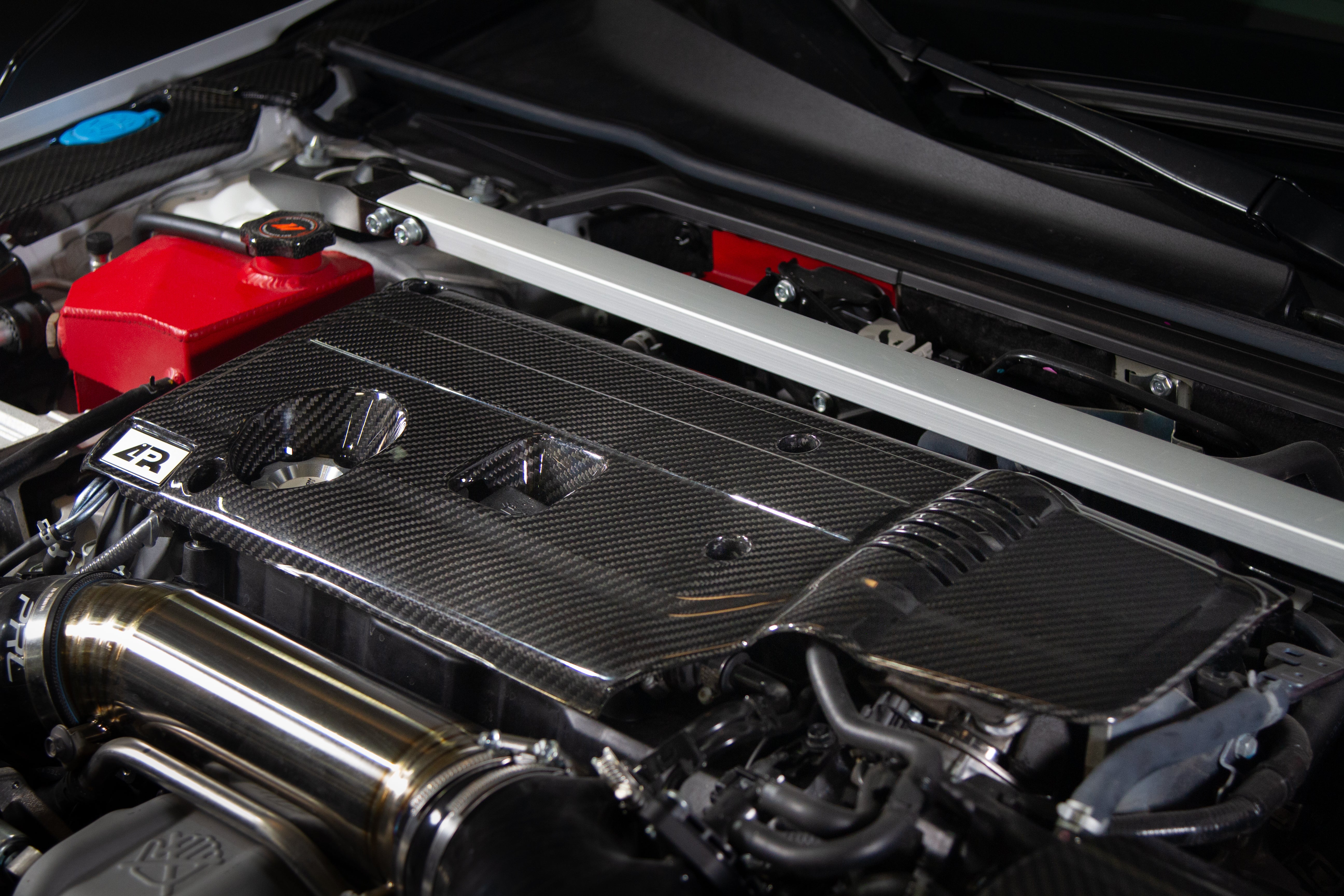APR Carbon Fiber Engine Cover (2023+ Honda FL5 Civic Type R/Acura DE5 Integra Type S)