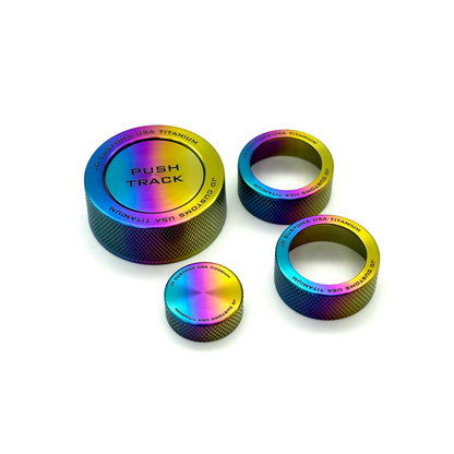 Anillos de perilla de control de titanio JDC (Corolla GR 23+)