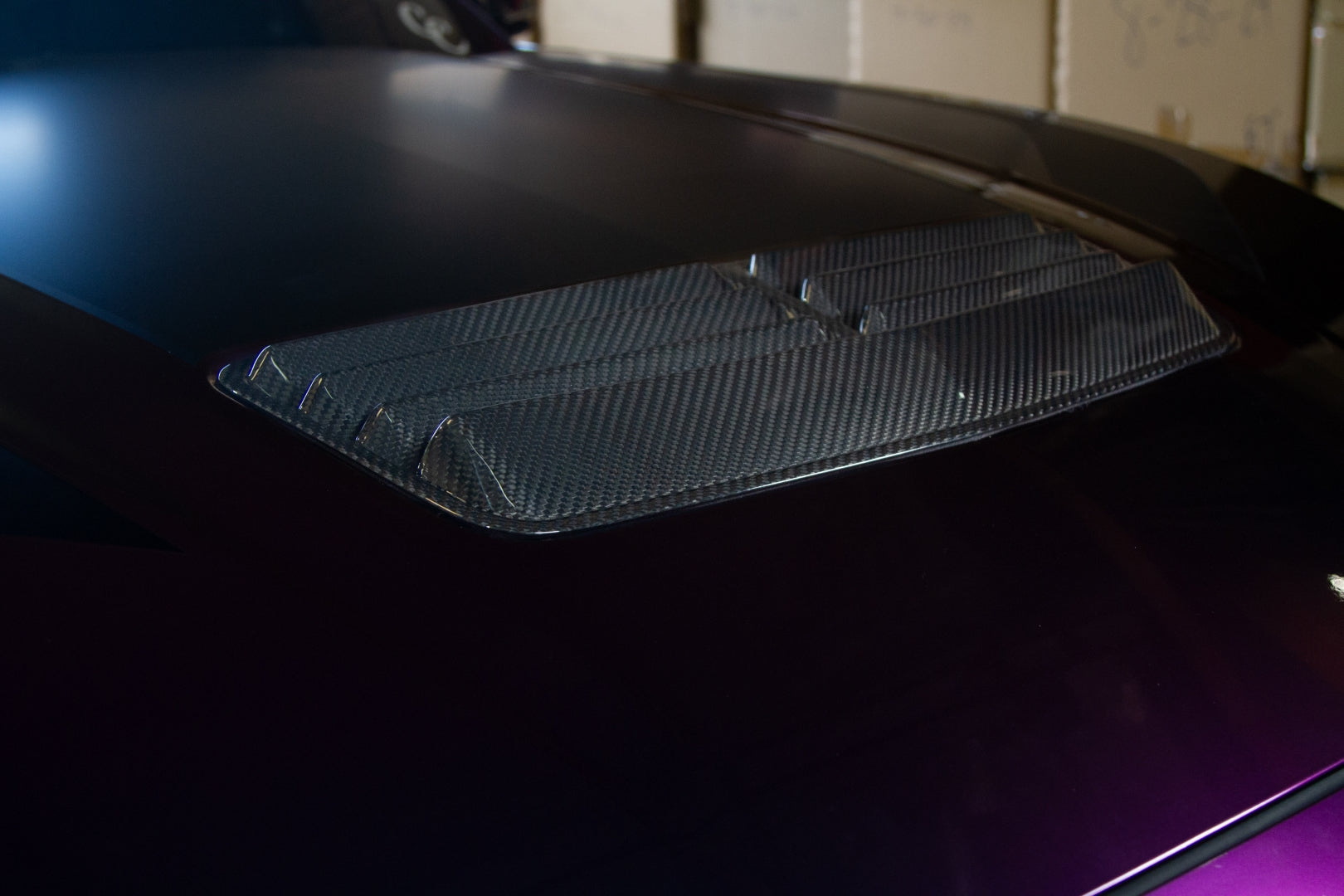 APR Carbon Fiber Hood Vent (2024+ Ford Mustang S650)
