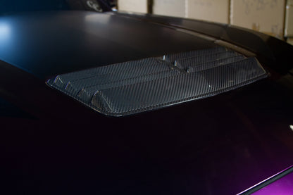 APR Carbon Fiber Hood Vent (2024+ Ford Mustang S650)