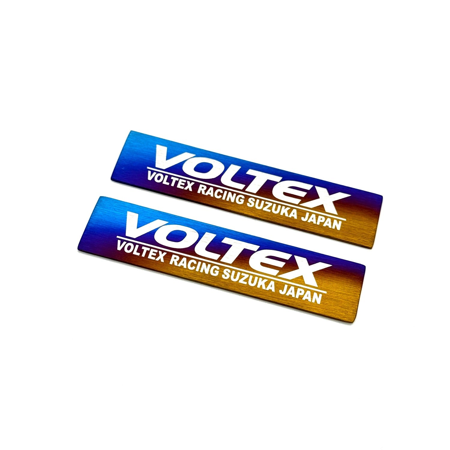 JDC Titanium "Voltex" Badge Set (Universal)