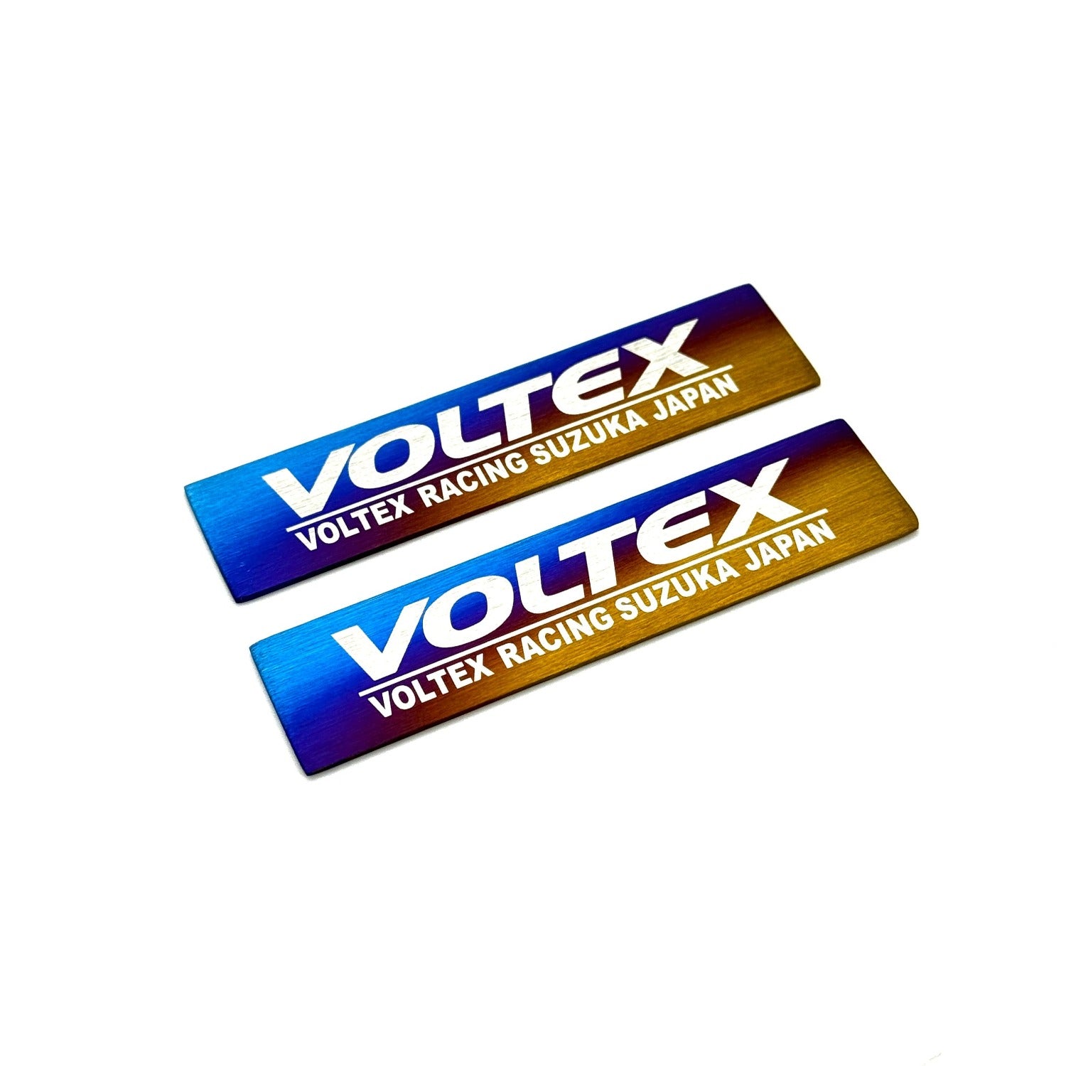 JDC Titanium "Voltex" Badge Set (Universal)
