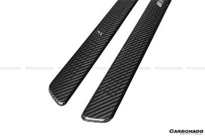 Carbonado 2014-2021 Mercedes Benz C217 S63  S65 AMG Coupe OE Style Dry Carbon Fiber Door Sills Steps Cover