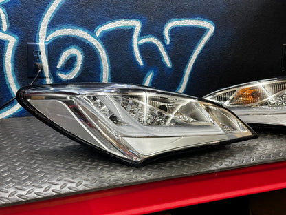 NTXGlow True Clear Tail Lights | 2010-2016 Hyundai Genesis Coupe - 1